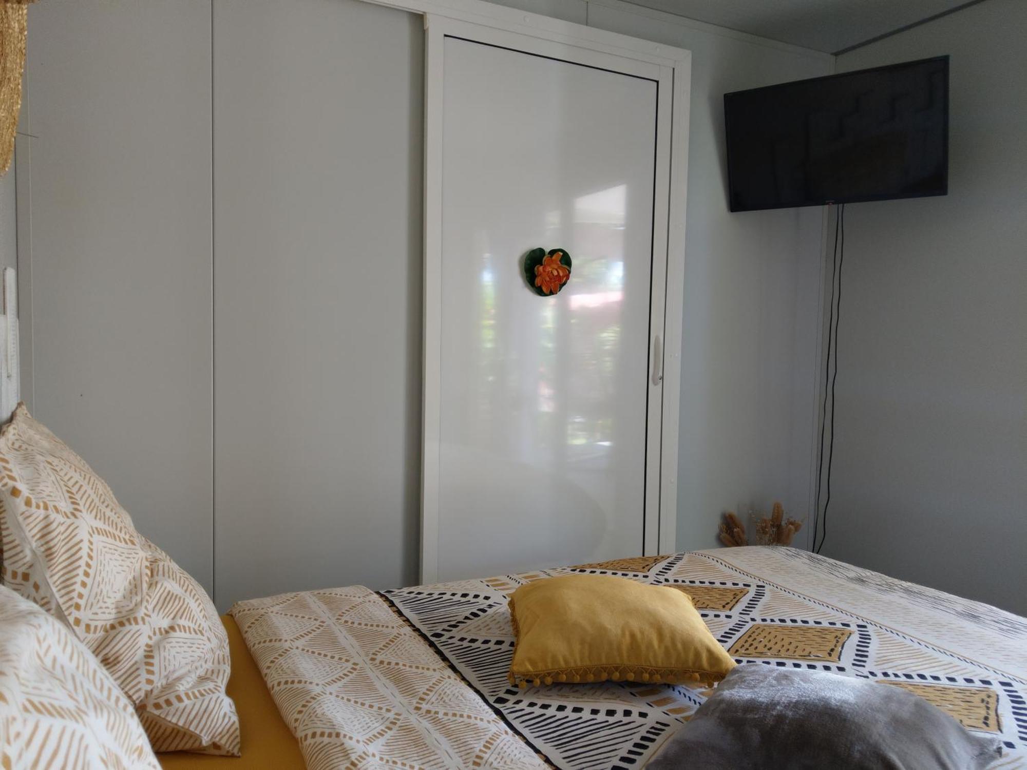 Gite cosy climatisé avec piscine privée Petit-Canal Extérieur photo